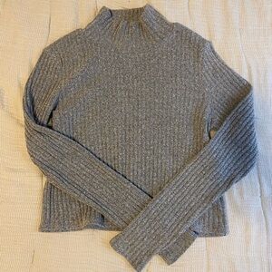 Wilfred cropped Ribbed Turtleneck Sweater
